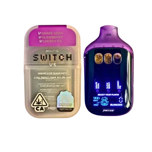 BOUTIQ SWITCH V5 Grape Soda x Glowberry x Cherry Pie