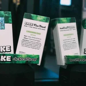 Laughing Gas Cake She Hits Different