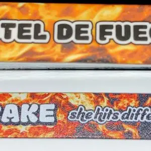Pastel De Fuego Cake Cart She Hits Different
