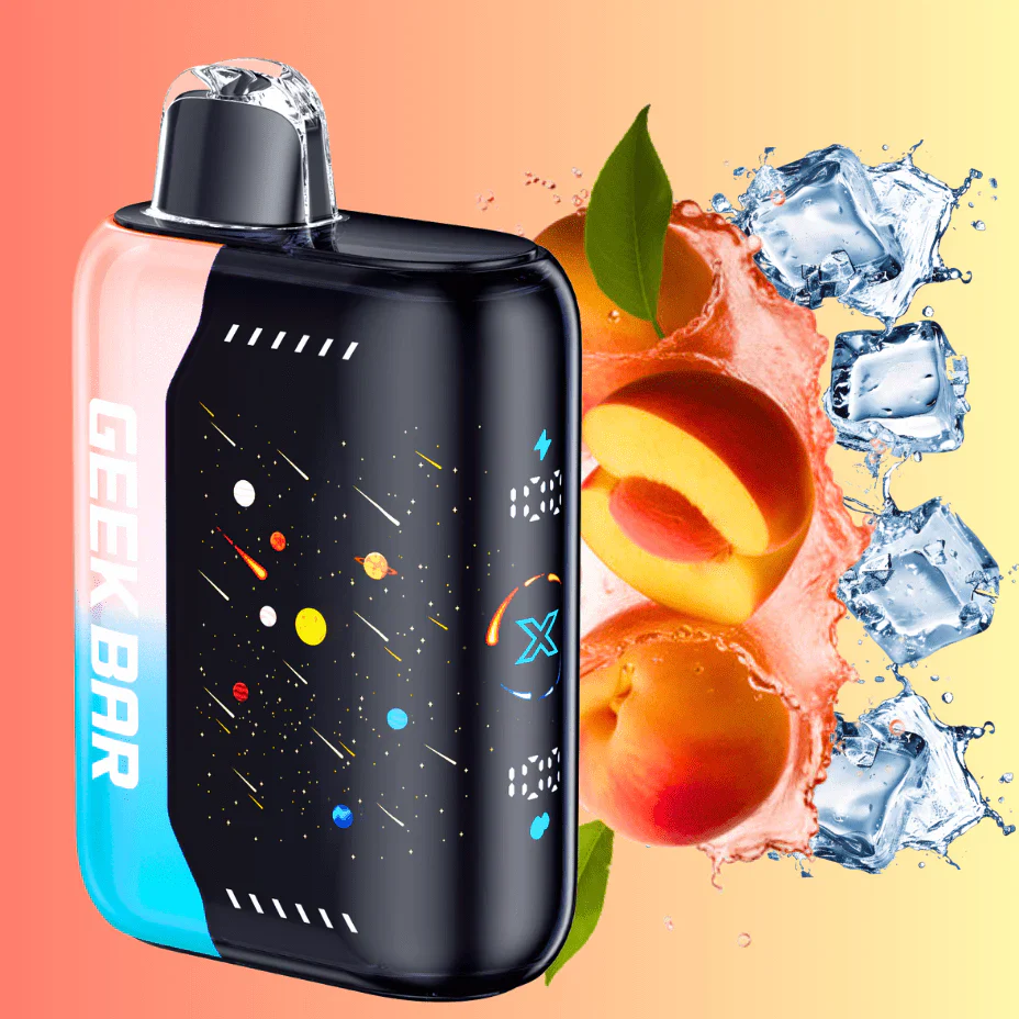 Sour Peach Ice Geek Bar Pulse X 25000