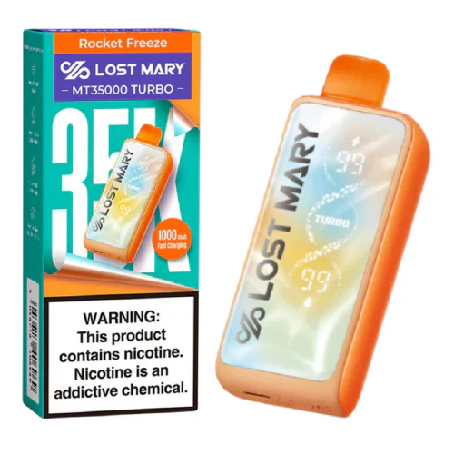 rocket freeze lost mary mt35000 turbo disposable vape