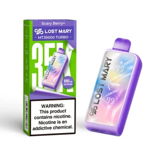scary berry+ lost mary mt35000 turbo disposable vape