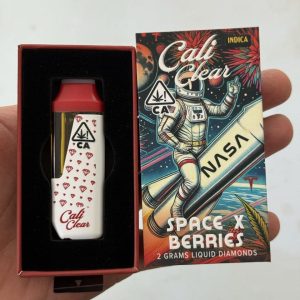 Cali Clear Space X Berries 2G Disposable
