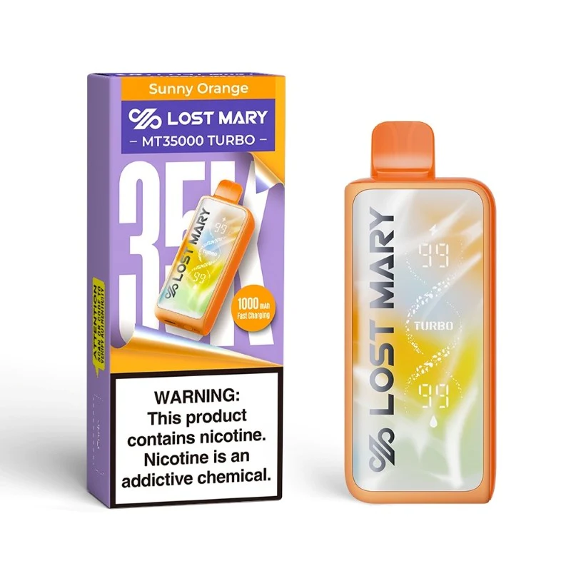 Sunny Orange Lost Mary MT35000 Turbo Disposable Vape