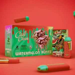 cali clear watermelon runtz 2g disposable